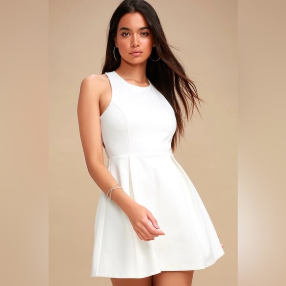 Lulu’s Cutout & About Skater Dress - Picture 6 of 6